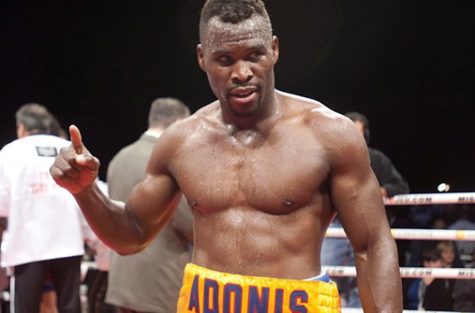 Adonis Stevenson aka Superman.