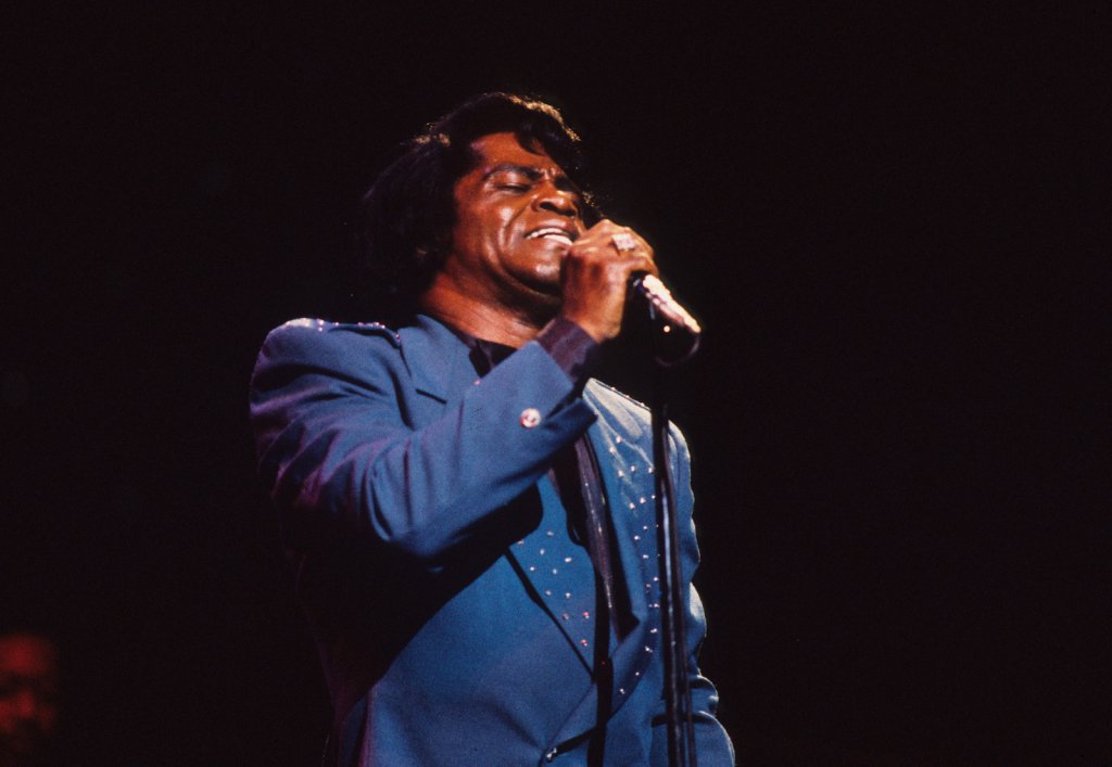 James Brown au Spectrum de Montréal, le 4 juillet 1986 (photo: Denis Alix).