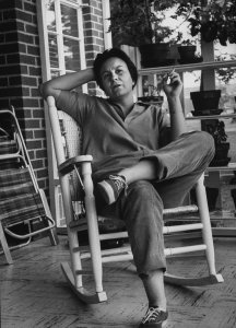 Harper Lee, de retour chez elle, en 1961.